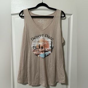 Torrid size 2 desert daze classic fit tank top